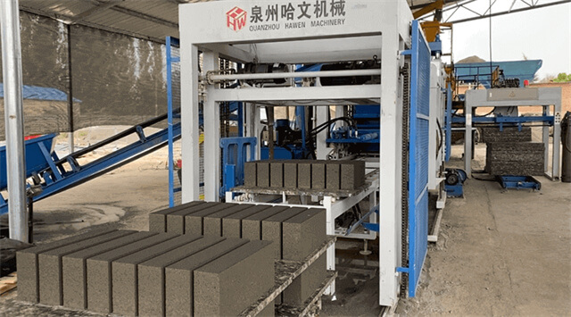 Main Structure and Functions of Concrete Block Making Machine